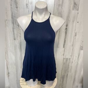 Good luck gem Blue blouse size small